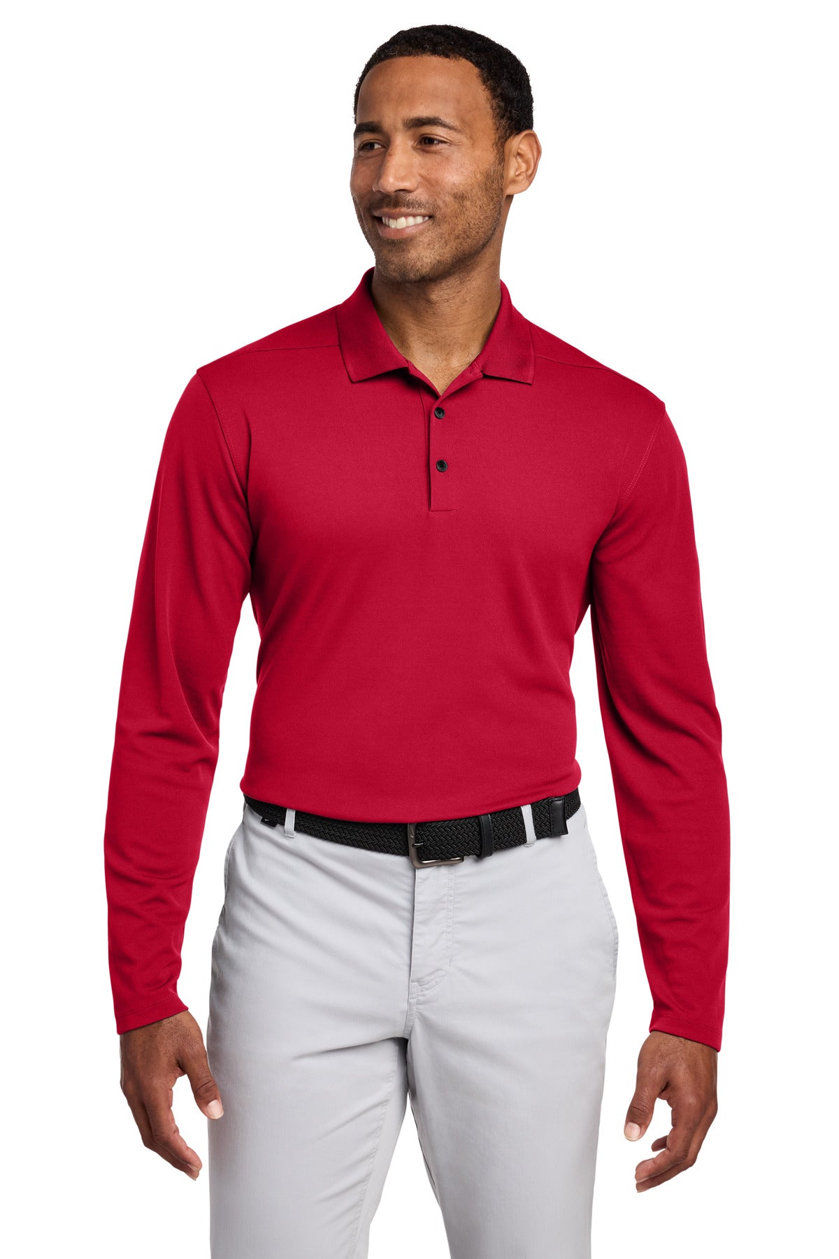 Nike Men's Dri-FIT Micro Pique 2.0 Long Sleeve Polo NKDC2104