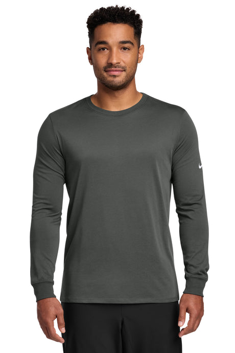 Nike Men's Dri-FIT Cotton/Poly Long Sleeve Tee