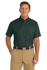 CornerStone Men's   Short Sleeve SuperPro   Twill Shirt