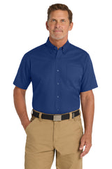 CornerStone Men's   Short Sleeve SuperPro   Twill Shirt
