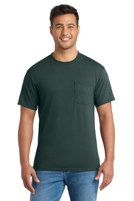 Port & Co Men's   Tall Core Blend Pocket Tee