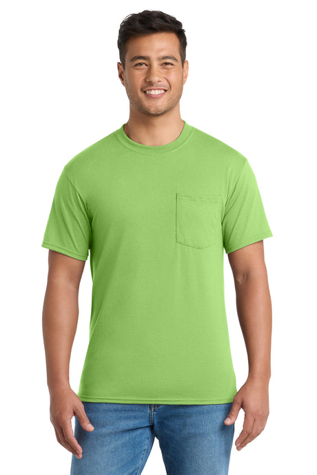 Port & Co Men's   Tall Core Blend Pocket Tee