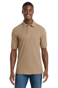 Port & Co Men's   Core Blend Pique Polo