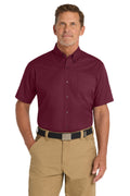 CornerStone Men's   Short Sleeve SuperPro   Twill Shirt