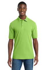 Port & Co Men's   Core Blend Pique Polo