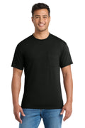Port & Co Men's   Tall Core Blend Pocket Tee