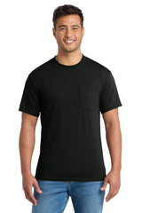Port & Co Men's   Tall Core Blend Pocket Tee
