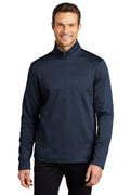 Port Authority Men's    Diamond Heather Fleece 1/4-Zip Pullover F248