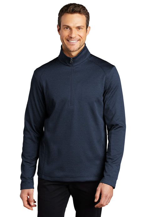 Port Authority Men's    Diamond Heather Fleece 1/4-Zip Pullover F248