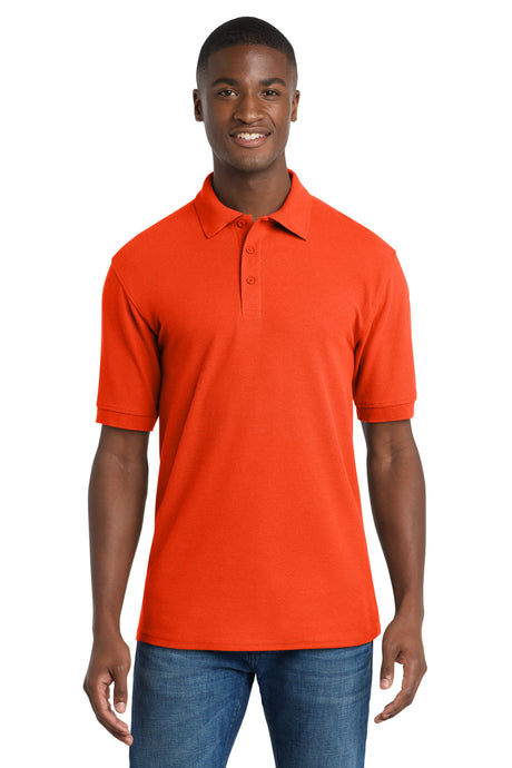 Port & Co Men's   Core Blend Pique Polo