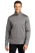 Port Authority Men's    Diamond Heather Fleece 1/4-Zip Pullover F248