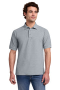 Port & Co Men's   Core Blend Pique Polo