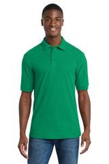 Port & Co Men's   Core Blend Pique Polo