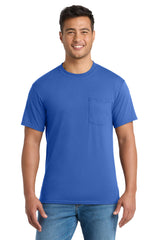 Port & Co Men's   Tall Core Blend Pocket Tee