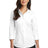 Red House Women's    3/4-Sleeve Nailhead Non-Iron Shirt