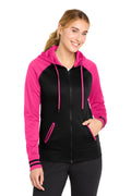 Sport-Tek Women's   Sport-Wick   Varsity Fleece Full-Zip Hooded Jacket