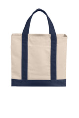 Port Authority    Cotton Canvas Two-Tone Tote BG429