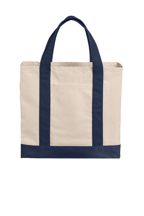 Port Authority    Cotton Canvas Two-Tone Tote BG429
