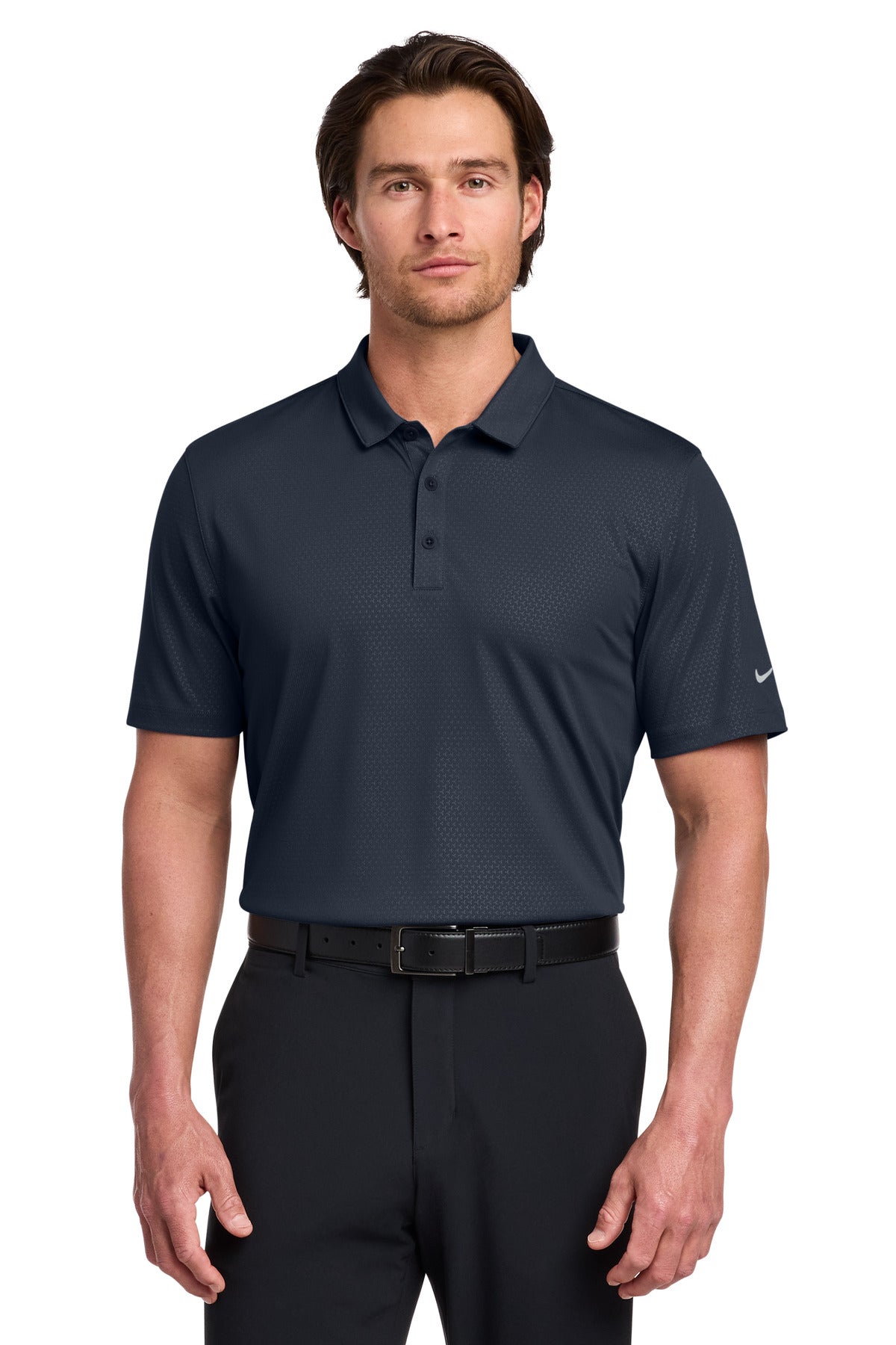 Nike Men's Dri-FIT Embossed Tri-Blade Polo