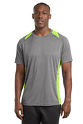 Sport-Tek Men's   Heather Colorblock Contender   Tee