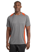 Sport-Tek Men's   Heather Colorblock Contender   Tee