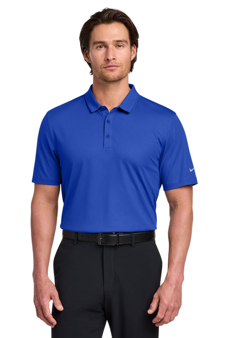 Nike Men's Dri-FIT Embossed Tri-Blade Polo