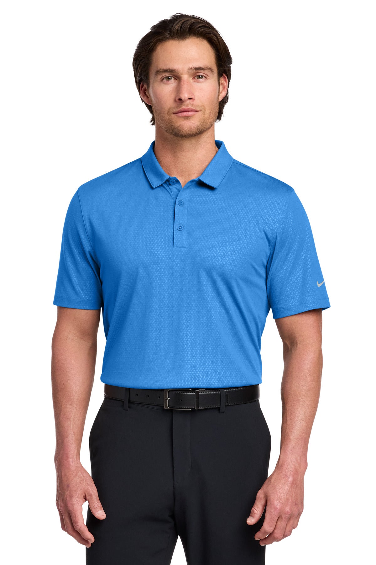 Nike Men's Dri-FIT Embossed Tri-Blade Polo