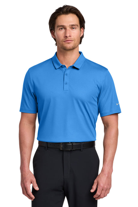 Nike Men's Dri-FIT Embossed Tri-Blade Polo