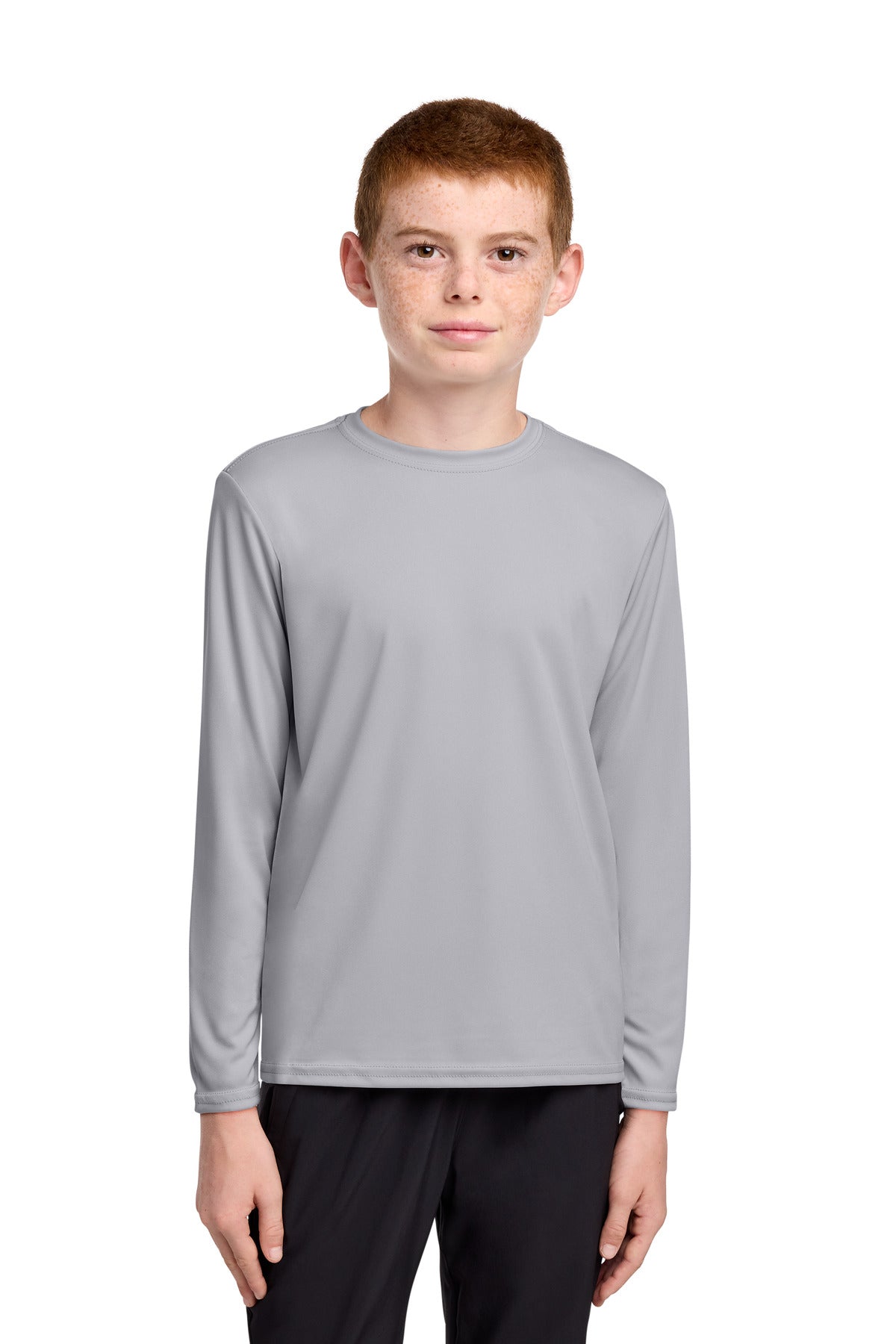 Port & Co Youth   Long Sleeve Performance Tee PC380YLS