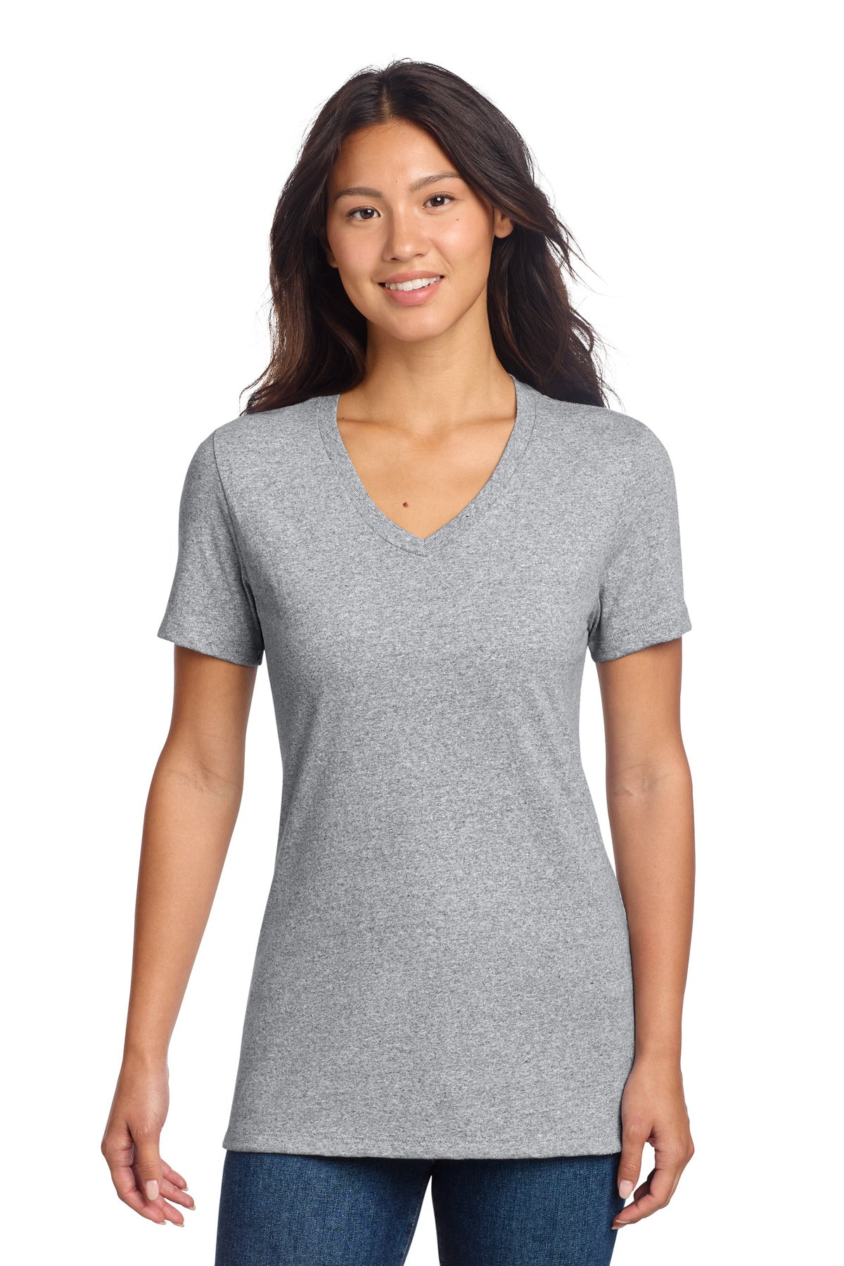 AllMade Women's   Recycled Blend V-Neck Tee AL2303