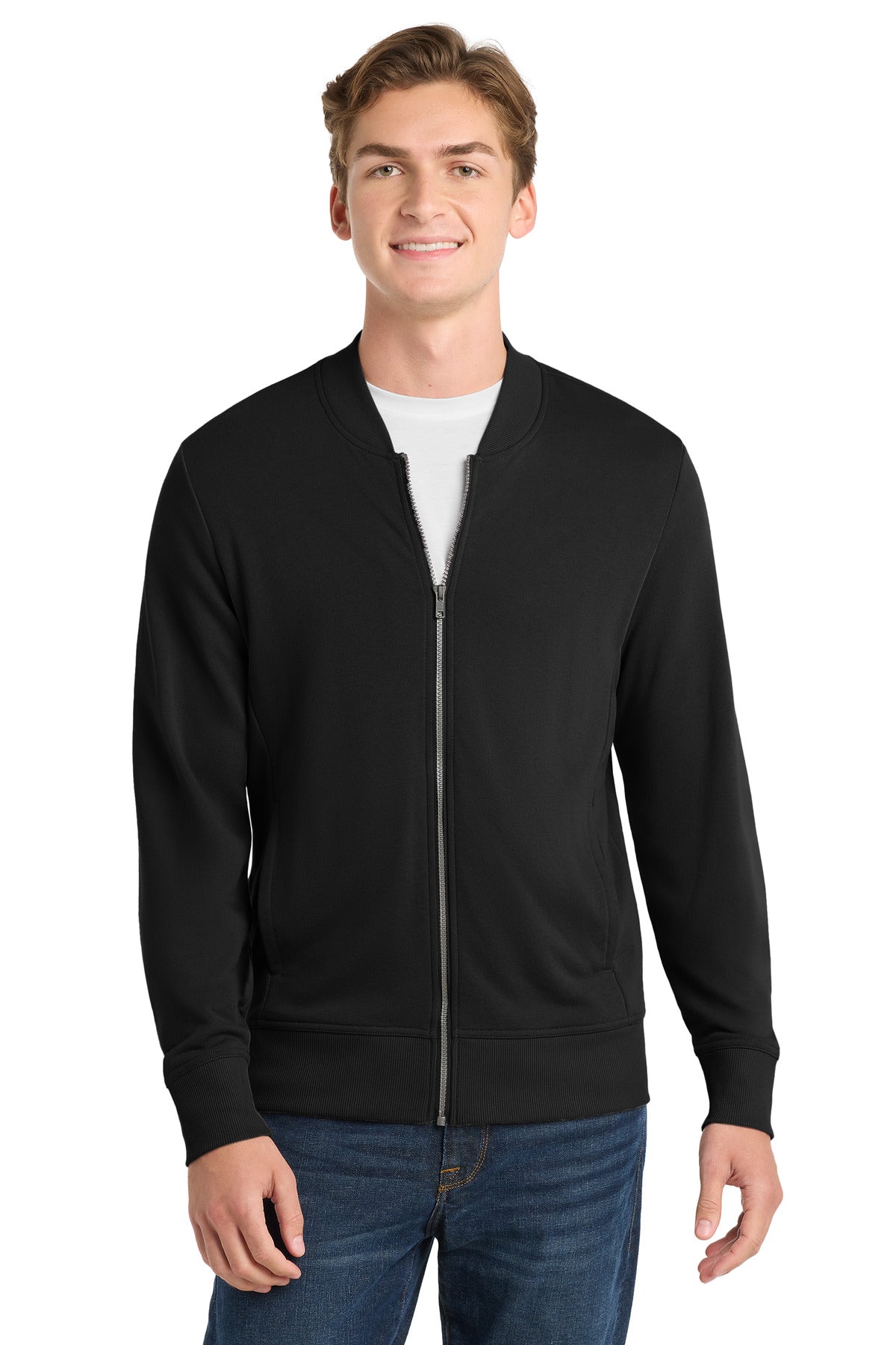 Sport-Tek Men's    Lightweight French Terry Bomber