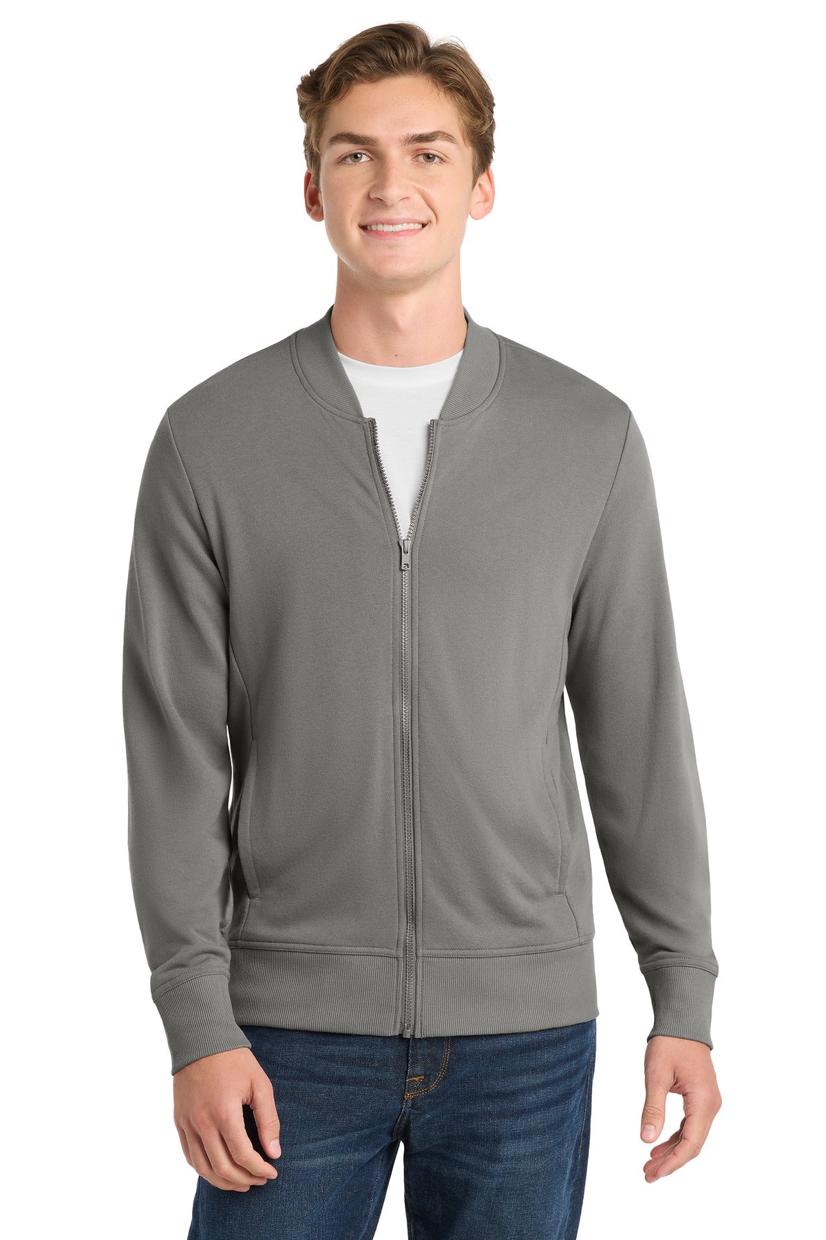 Sport-Tek Men's    Lightweight French Terry Bomber