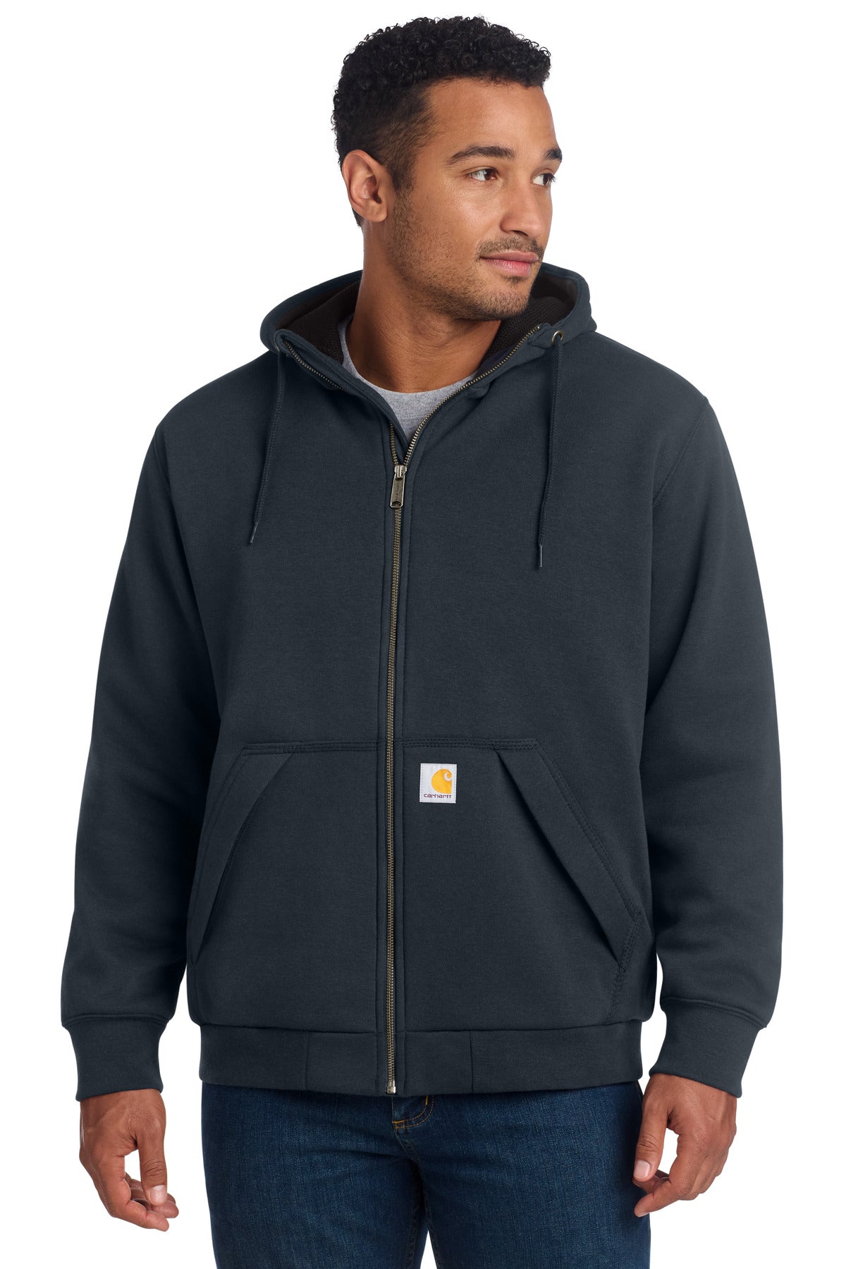 Carhartt Men's   Midweight Thermal-Lined Full-Zip Sweatshirt CT104078