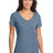 Port & Co Women's   Beach Wash   Garment-Dyed V-Neck Tee LPC099V