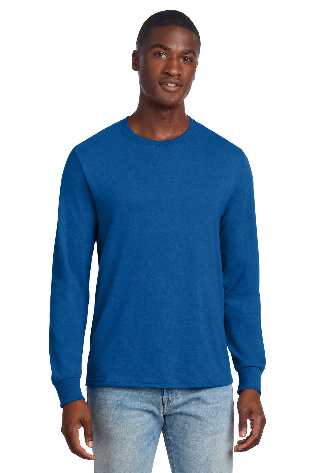 Jerzees Men's   Premium Blend Ring Spun Long Sleeve T-Shirt 560LS