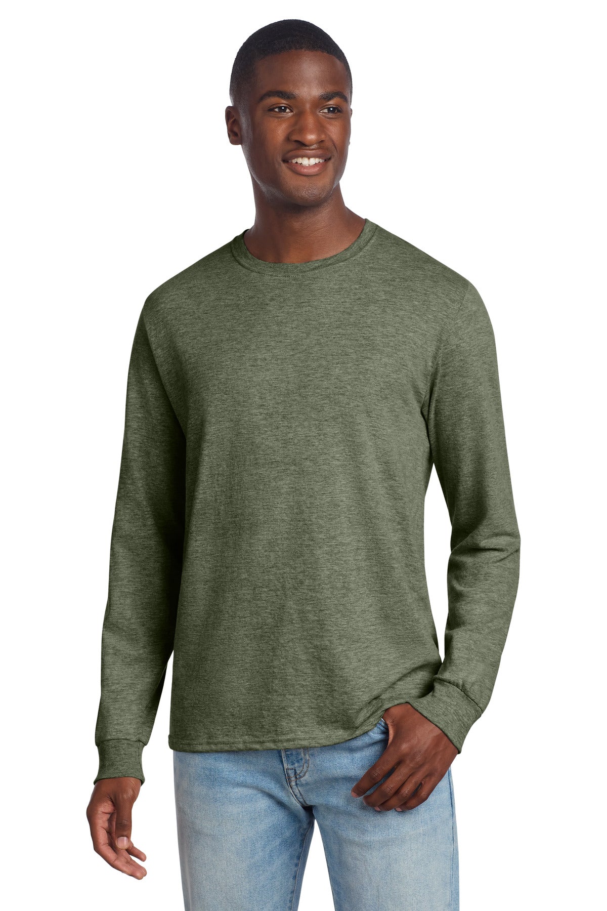 Jerzees Men's   Premium Blend Ring Spun Long Sleeve T-Shirt 560LS
