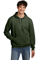 Jerzees Men's Eco   Premium Blend Pullover Hooded Sweatshirt 700M
