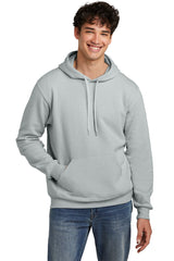 Jerzees Men's Eco   Premium Blend Pullover Hooded Sweatshirt 700M