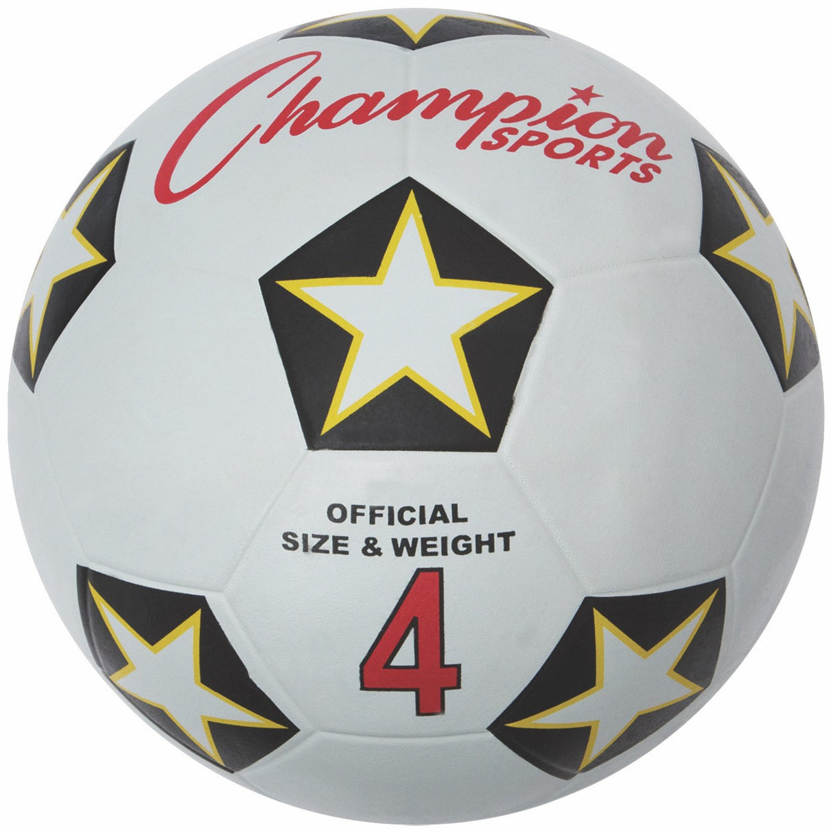 Champion Sports Rubber Soccer Ball