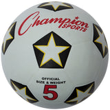 Champion Sports Rubber Soccer Ball