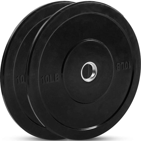 Champion Sports 5lb Rubber Bumper Plate