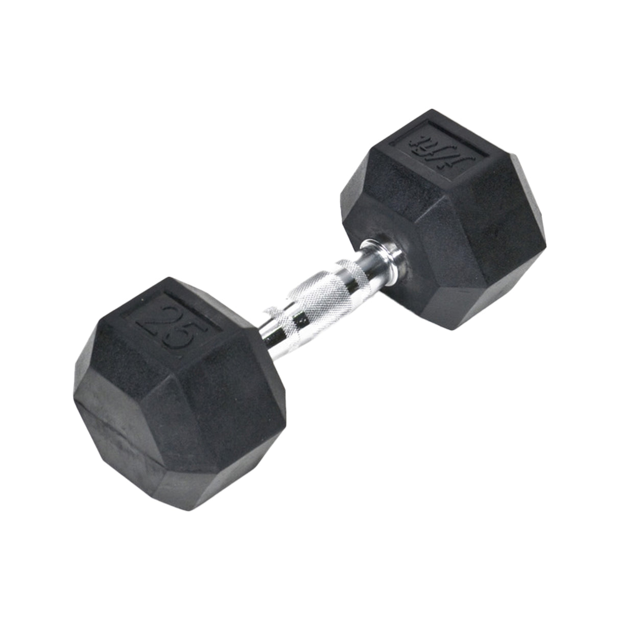 Champion Sports Rubber Hex Dumbell