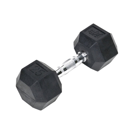 Champion Sports Rubber Hex Dumbell