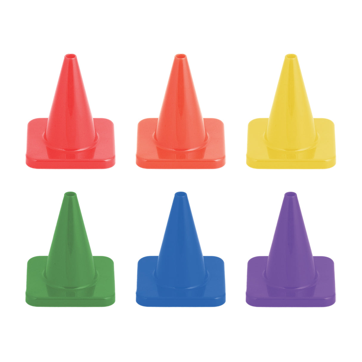 Champion Sports High Visibility Flexible Vinyl Cones