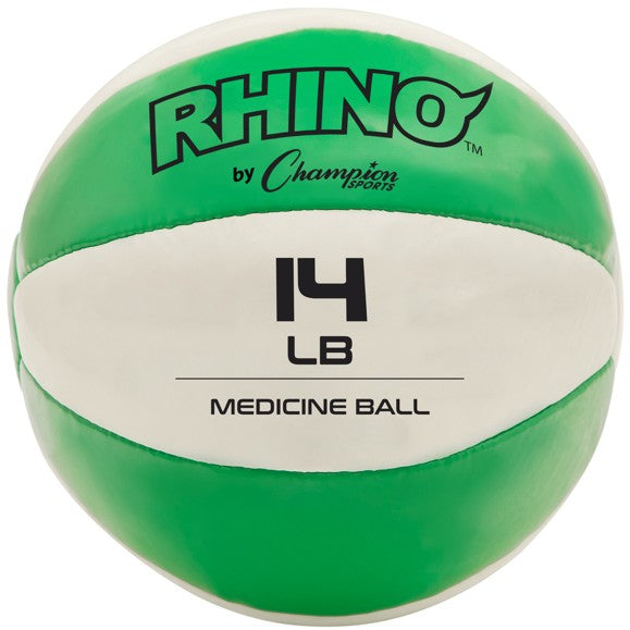 Champion Sports Rhino Leather Medicine Ball