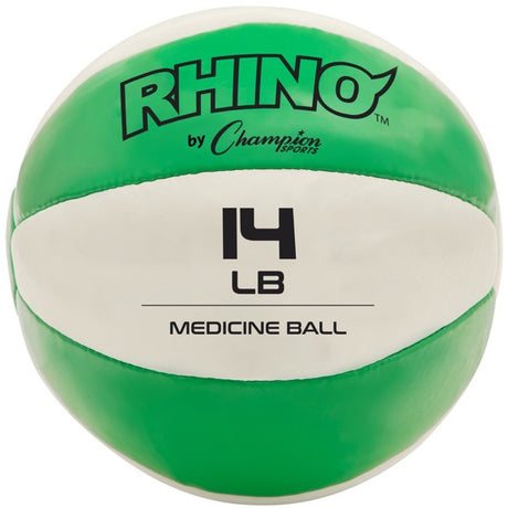 Champion Sports Rhino Leather Medicine Ball