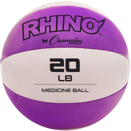 Champion Sports Rhino Leather Medicine Ball