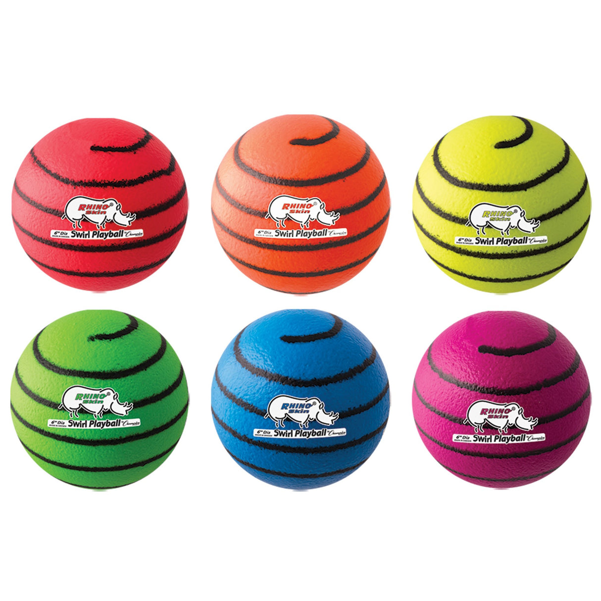 Champion Sports Rhino Skin Ball Medium Bounce Foam Ball