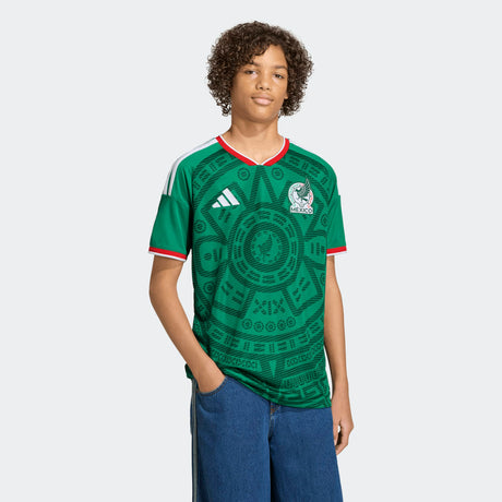 adidas Youth Mexico 26 Home Jersey