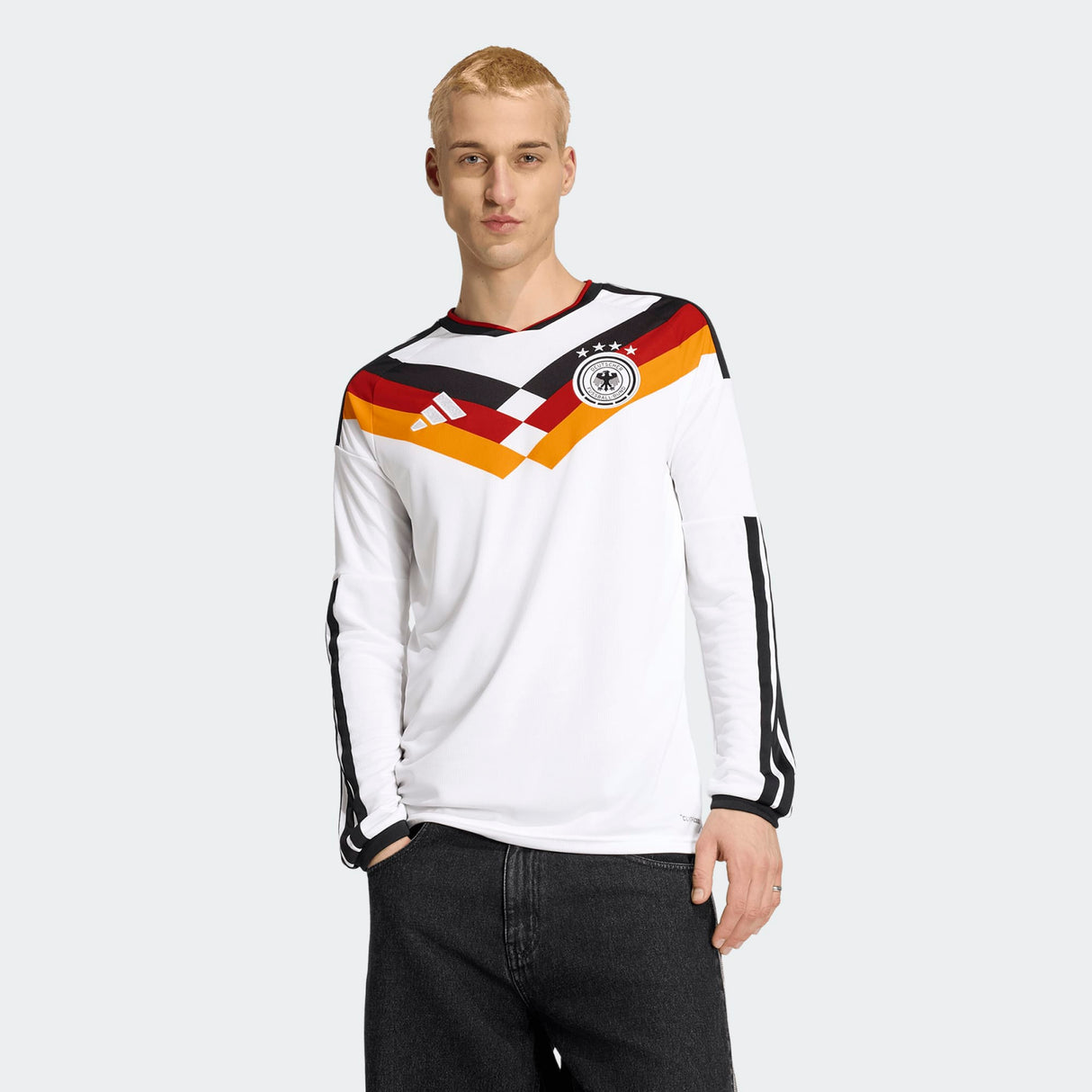 adidas Men's Germany 26 Home Long Sleeve Jersey
